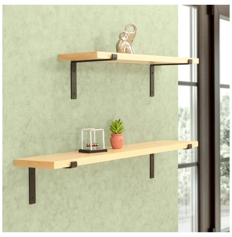 Polica na stenu s konzolou Lena 125 cm BUK