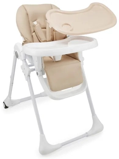 KINDERKRAFT - Detská jedálenská stolička TUMMIE béžová