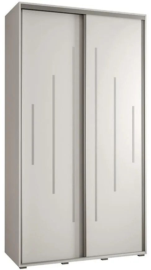 Skriňa 45 Canaris 12 140 biela/silver