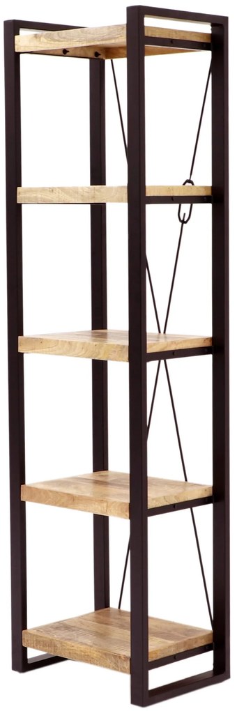 furniture-nabytek.cz - Dřevěná police 60x200x35 z masivu mango
