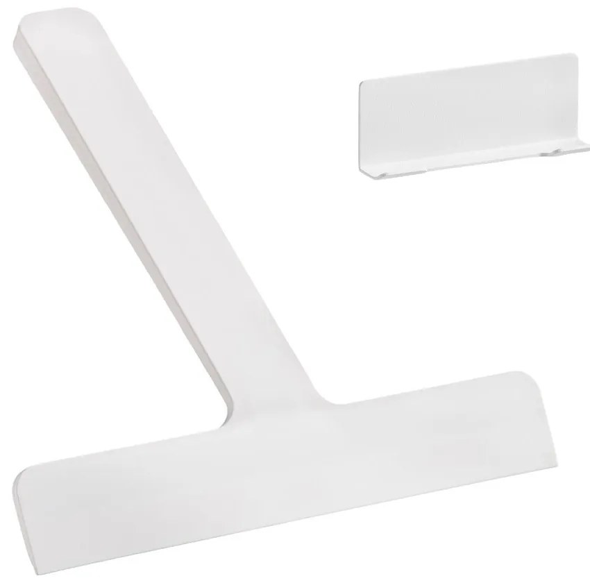 Biela stierka s držiakom 22 cm Ume – Zone