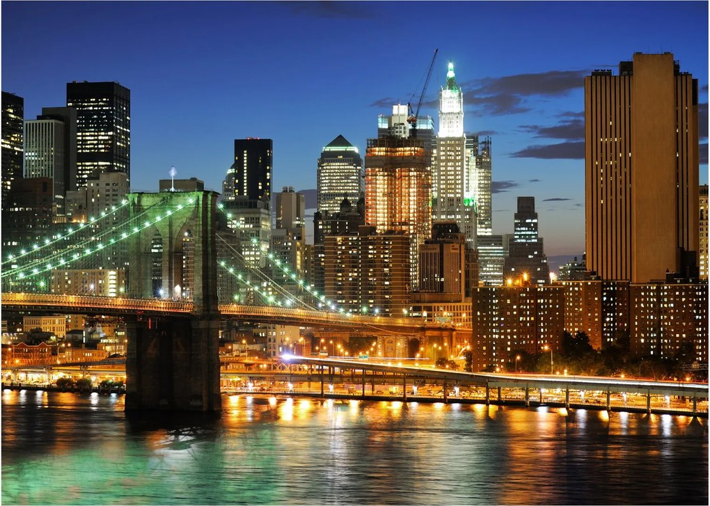 Obraz - Most s New Yorkom (70x50 cm)