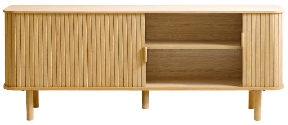 TV stolík v dekore duba v prírodnej farbe 160x56 cm Cavo – Unique Furniture
