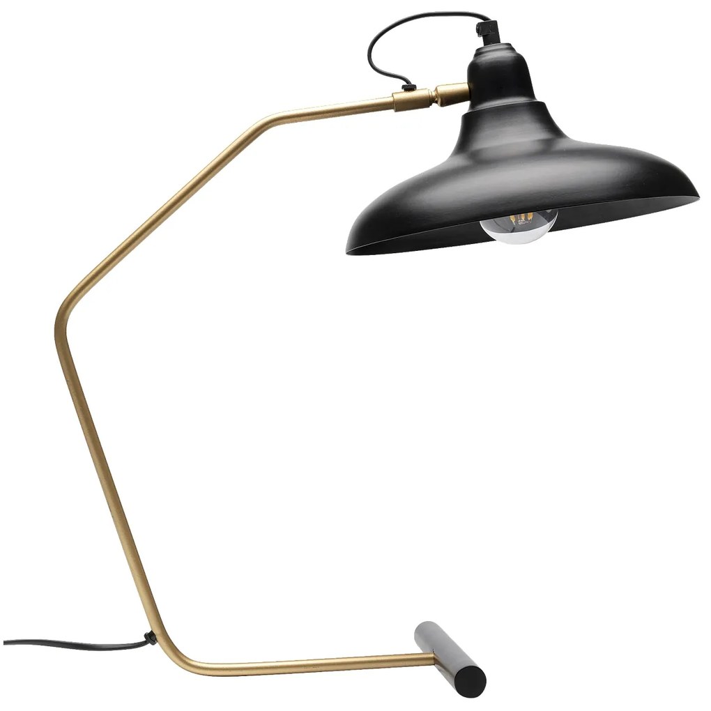 Doro stolová lampa čierna