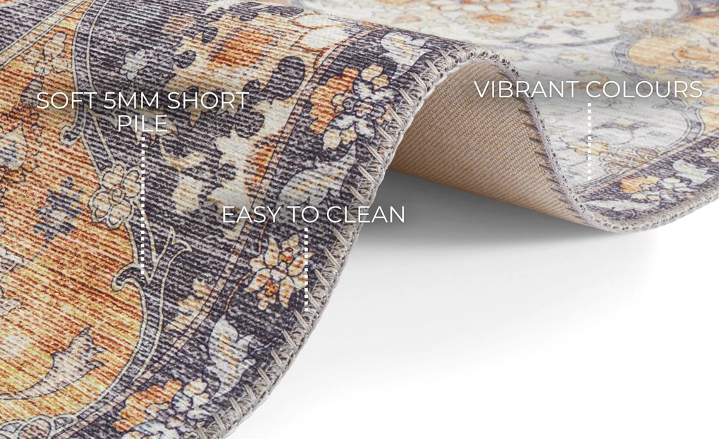 Kusový koberec Imagination 104206 Honey / Yellow z kolekcie Elle, 200x290, žltá, obývacia izba, ELLE Decoration