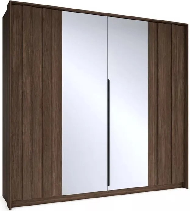 Skriňa Flaro 223 cm s osvetlením - dub dunin