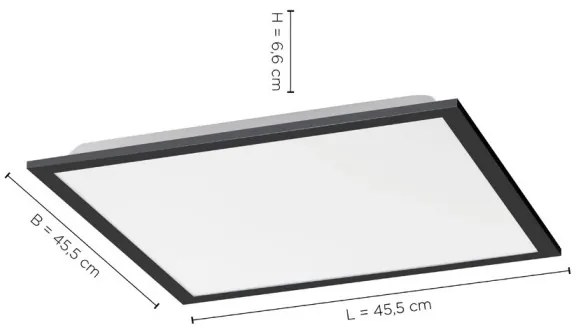 Leuchten Direkt 14755-18- LED Stmievateľné stropné svietidlo FLAT LED/28W/230V +DO