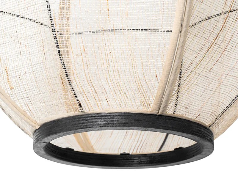 Orientálna závesná lampa hnedá 46 cm - Rob