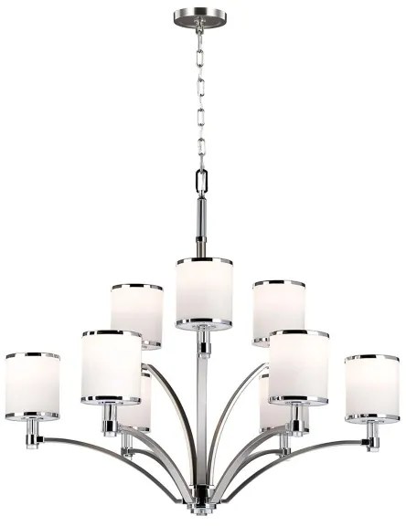 Feiss FE-PROSPECT-PARK9 - Luster na reťazi PROSPECT PARK 9xE27/60W/230V