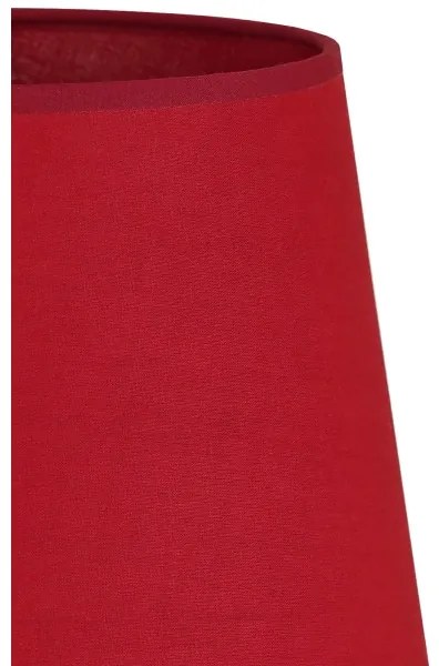 Duolla - Tienidlo k stolnej lampe CLASSIC M E27 pr. 24 cm červená