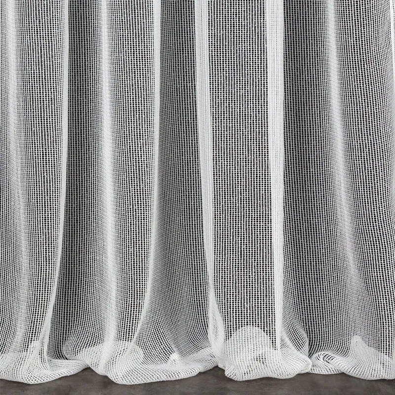 ZÁCLONA KIM NA PÁSKE 140X300 CM BIELA