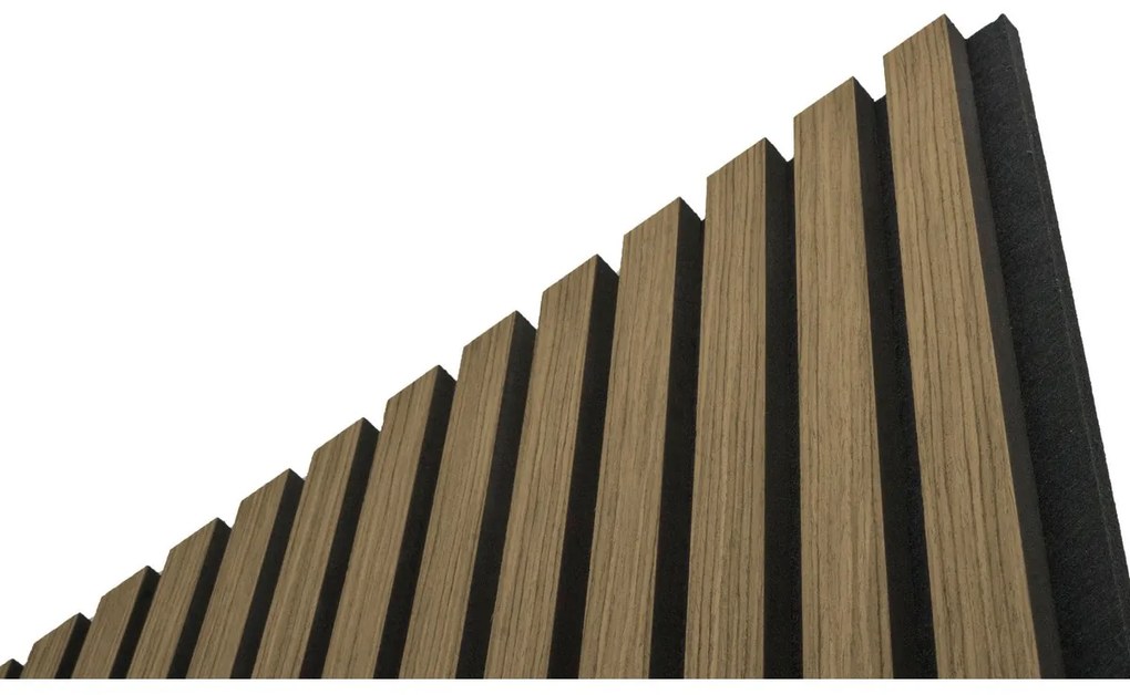 Akustický panel G21 270x60,5x2,1 cm, teak 63910194 2ks