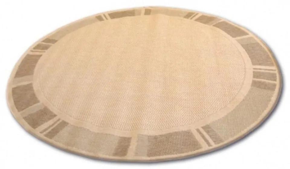 Kusový koberec Uga hnedobéžový 120cm