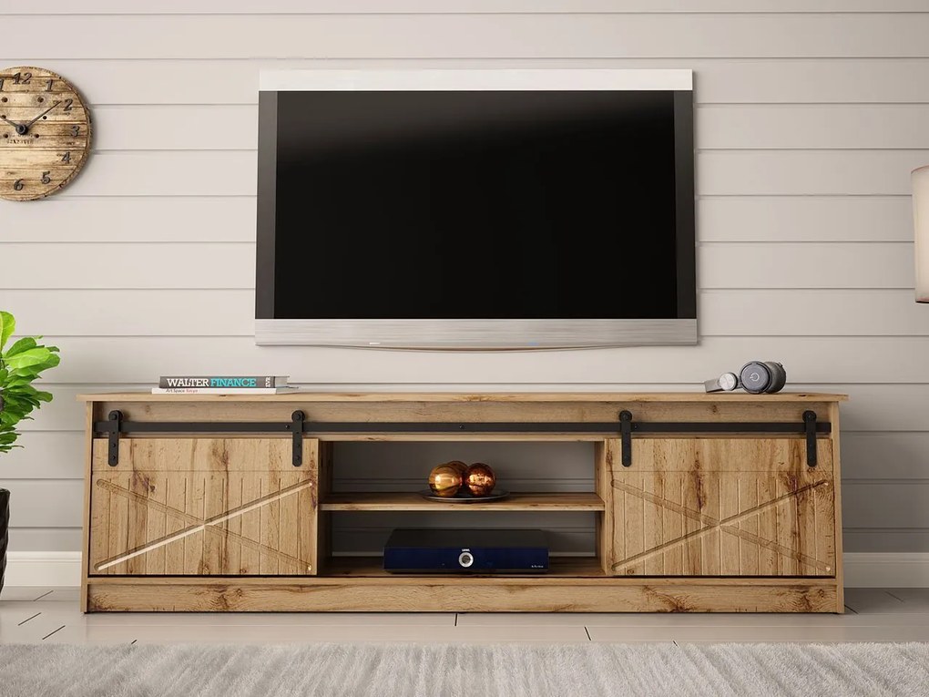 TV skrinka Sarinero, Farby: old wood