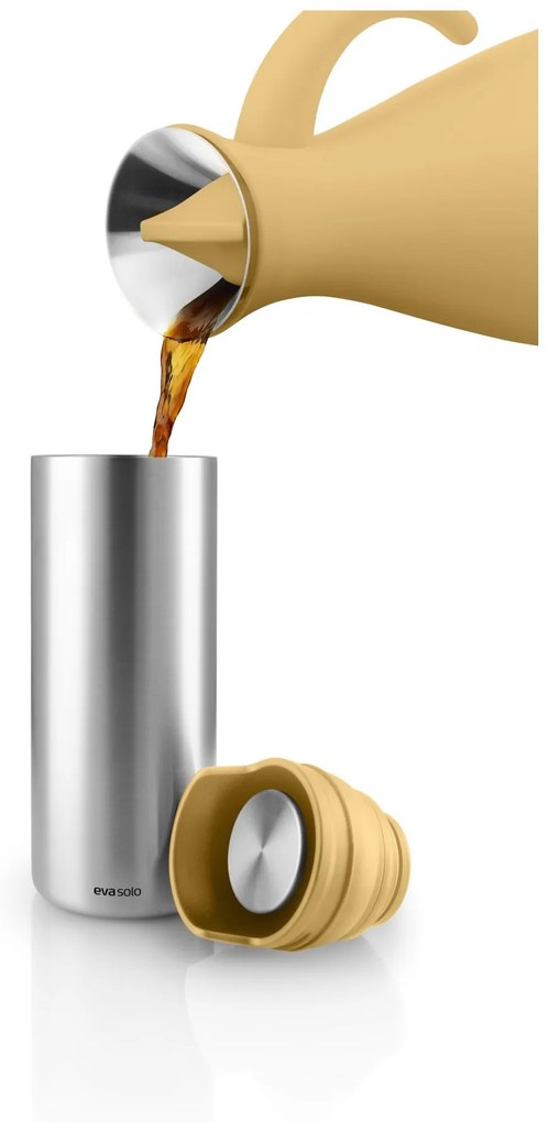 Eva Solo Nerezový termohrnček Urban To Go Golden Sun 350 ml