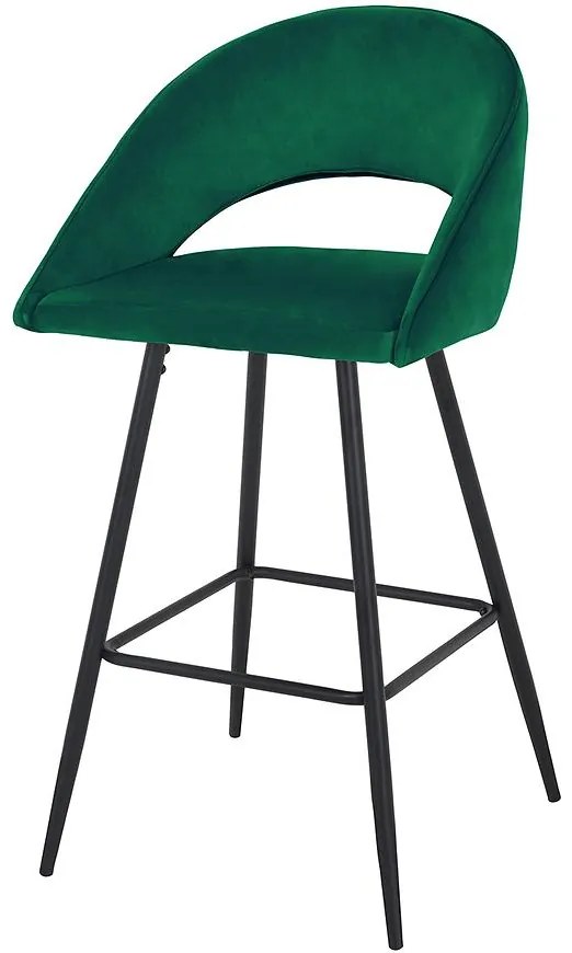 Barová stolička Captain Green/Black 80176e