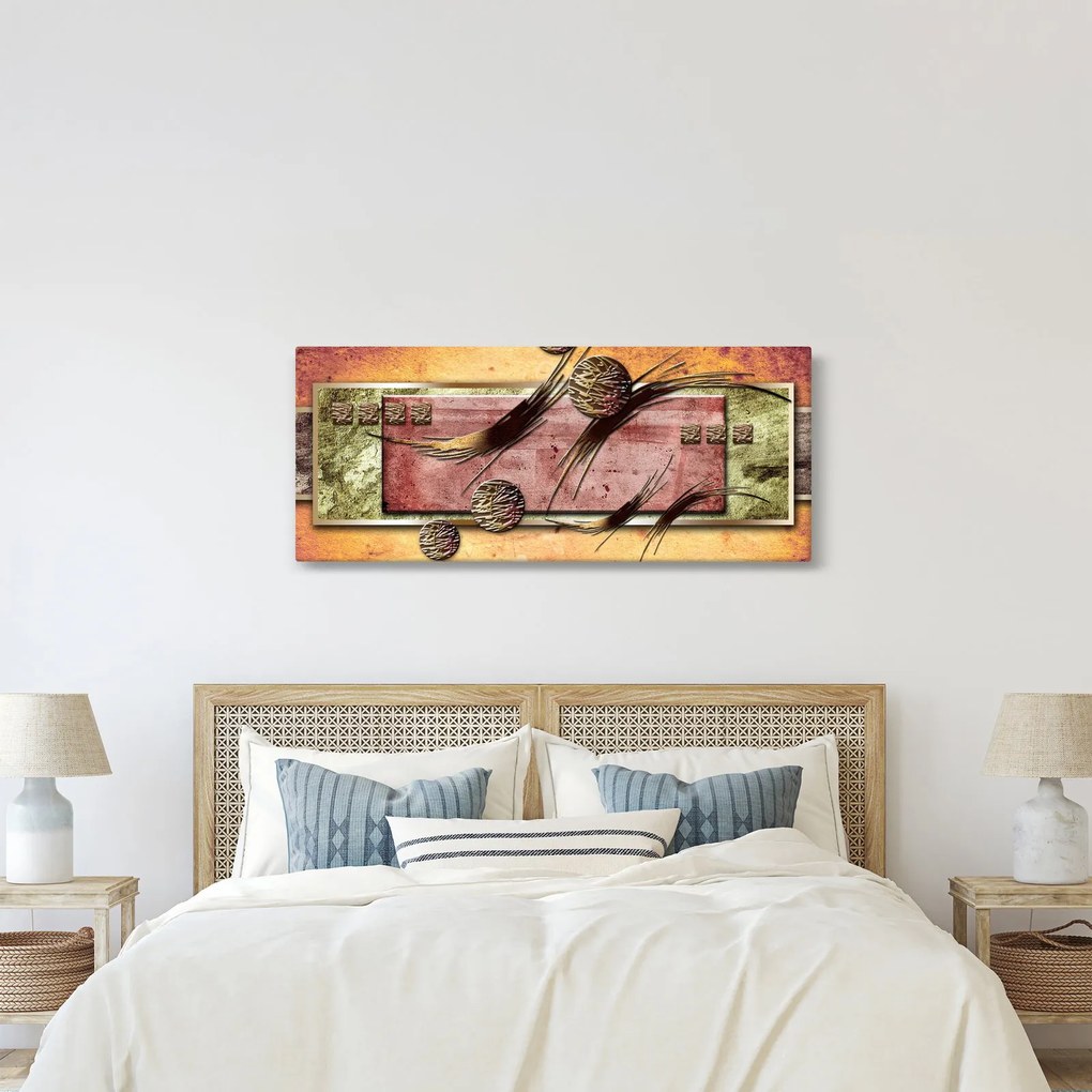 Abstraktný obraz (120x50 cm)