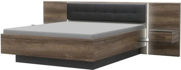 Sconto Posteľ s nočnými stolíkmi BELLEVUE 160x200 cm