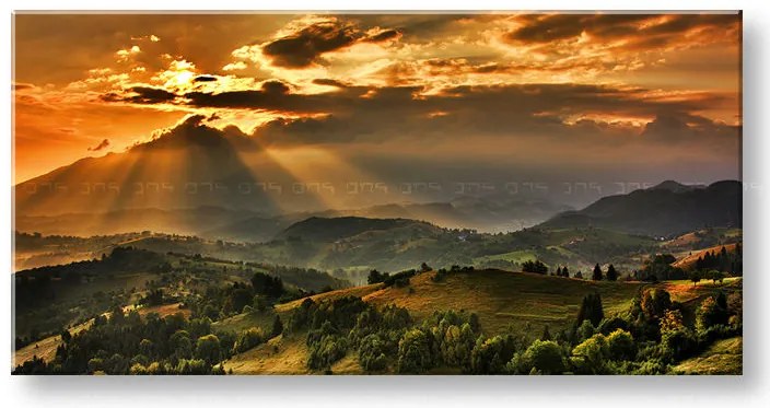 Obraz na stenu PANORÁMA KRAJINA 70x140 cm