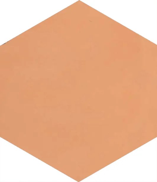 Cementová dlažba Hexa E53 - Farba: marhuľa | Articima