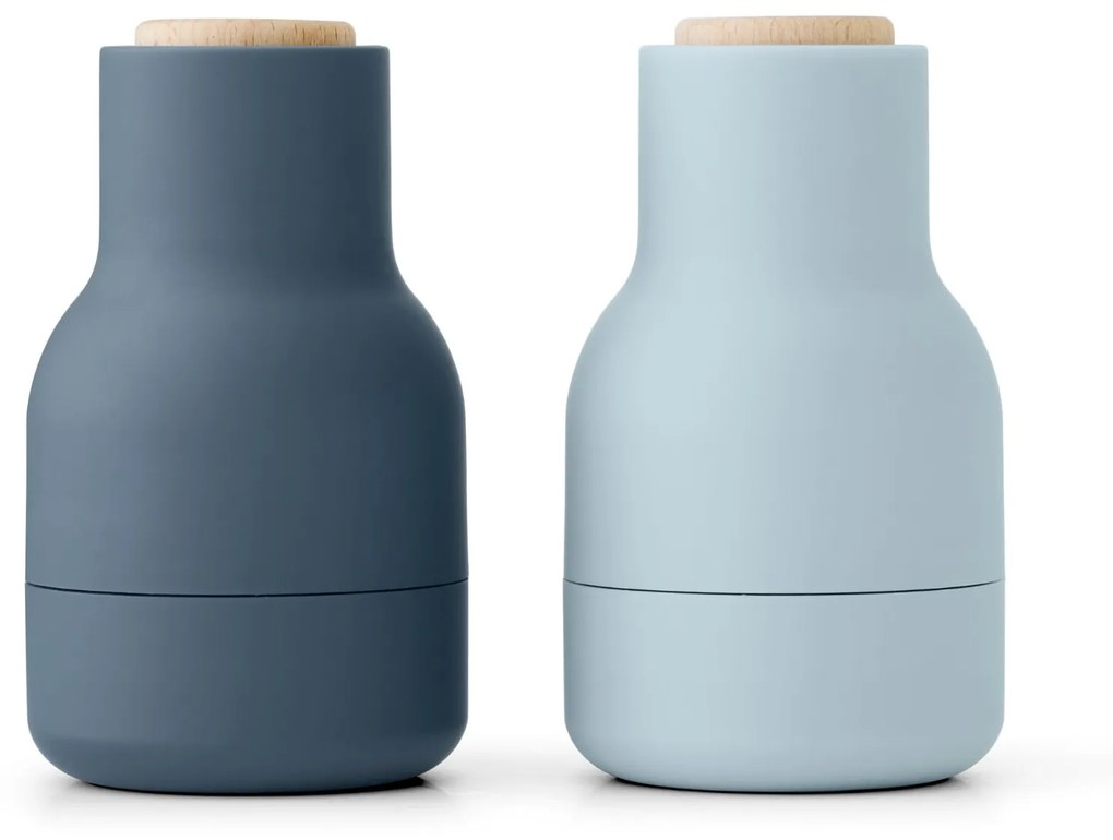 Audo Copenhagen Mlynček na soľ a korenie Bottle Blues Beech Small – set 2 ks