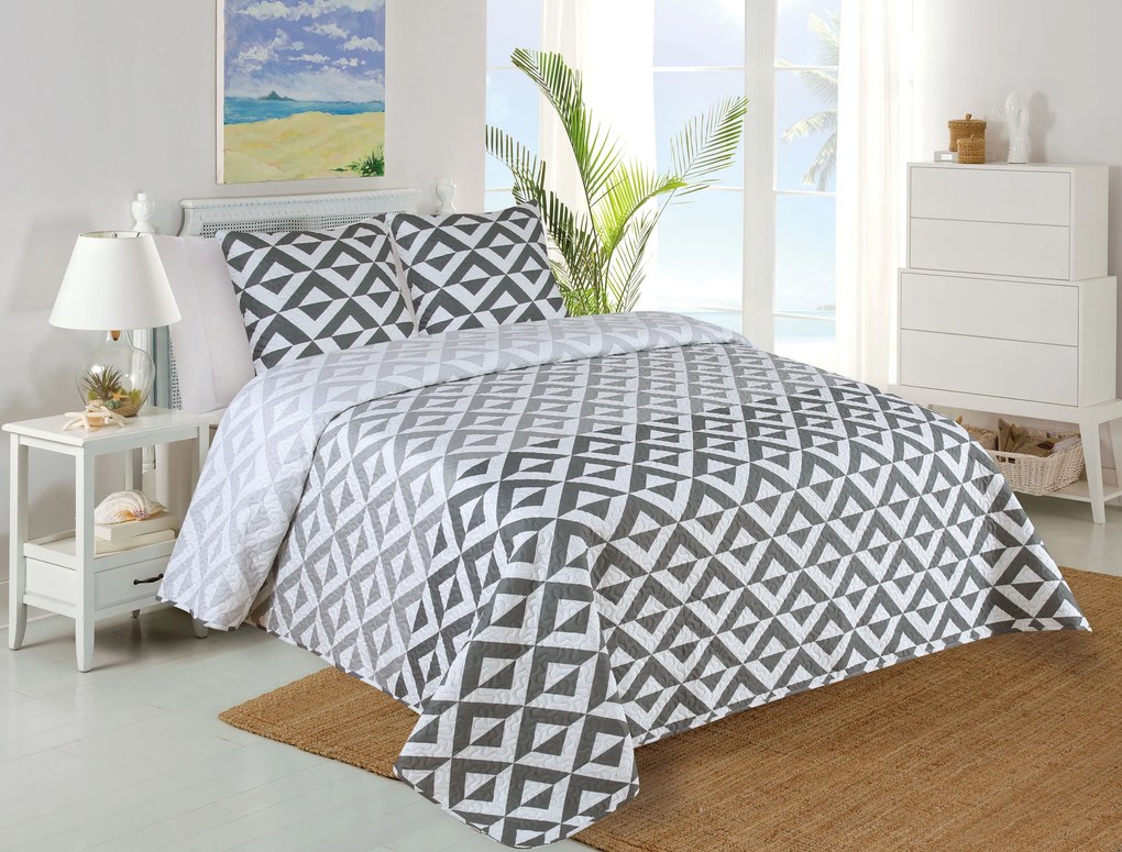 Prehoz na posteľ Casilla TiaHome - 220x240cm + 2x 45x45cm