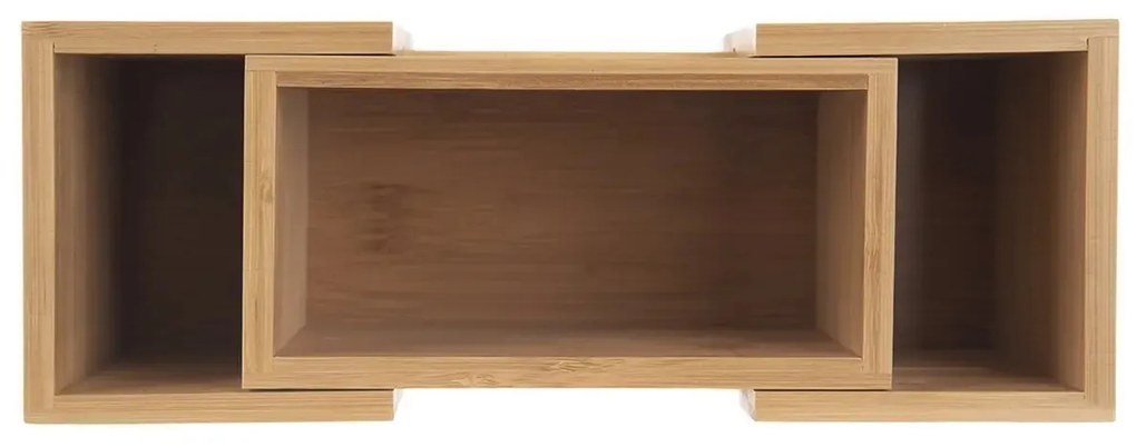 Orion Organizér kuchynský a kozmetický, bambusový stojan, nastaviteľný FANY