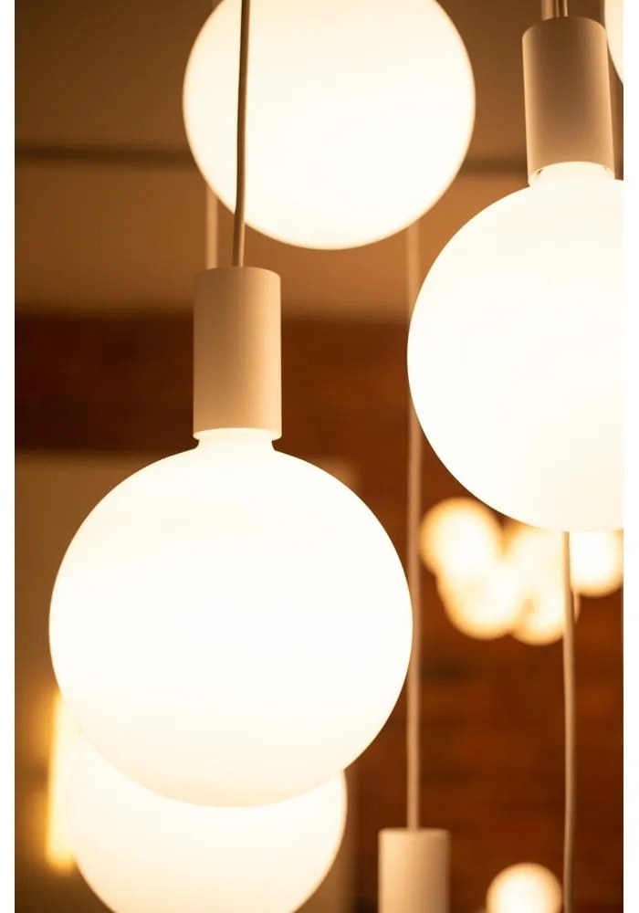 Teplá LED stmievateľná žiarovka E27, 8 W Sphere – tala