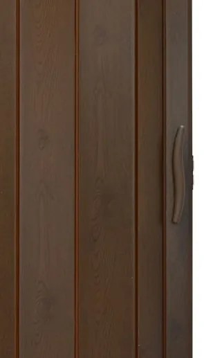 Skladacie dvere 001P hnedé matné G 100 cm
