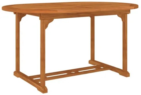 vidaXL Záhradný stôl 200x100x75 cm masívne eukalyptové drevo-