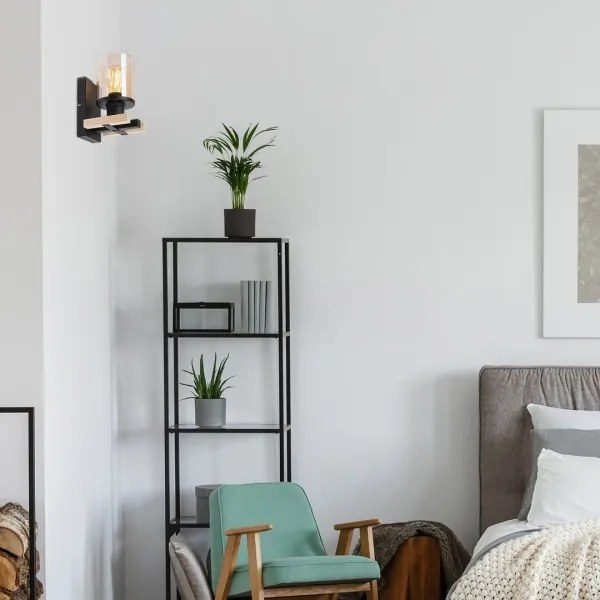 Rabalux 71080 - Nástenné svietidlo NIYLAH 1xE27/25W/230V