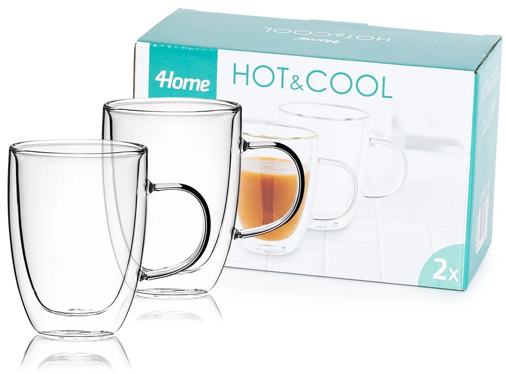 4Home Termo pohár Cuppa Hot&Cool 310 ml, 2 ks