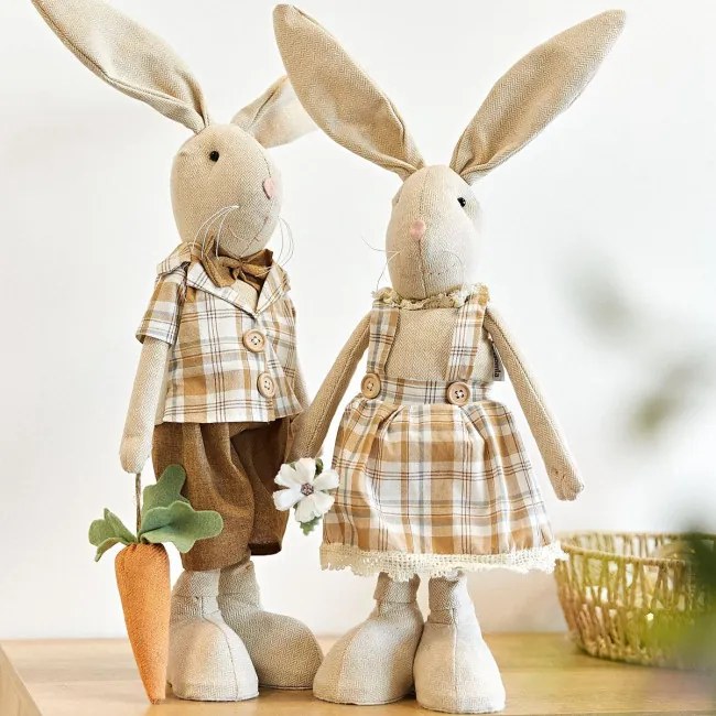 Veľkonočný zajačik LUPE s teleskopickými nohami 877655