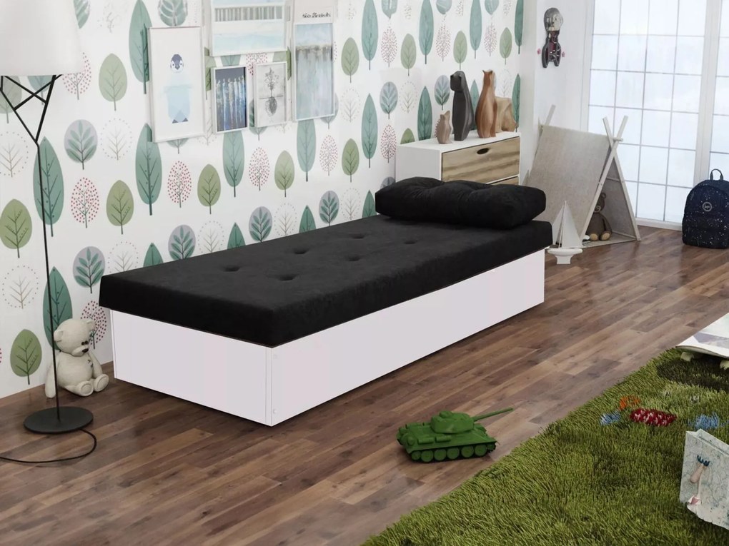 Váľanda s úložným priestorom Emily 80x190 - biela