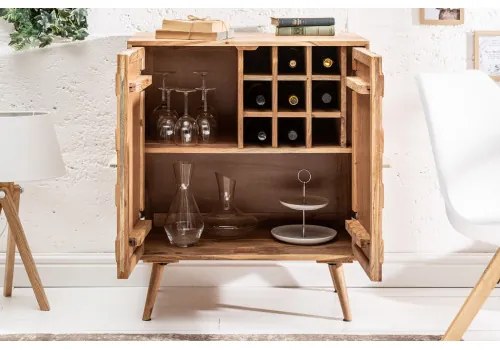 Komoda/Bar 39740 Drevo Acacia  - Komfort-nábytok