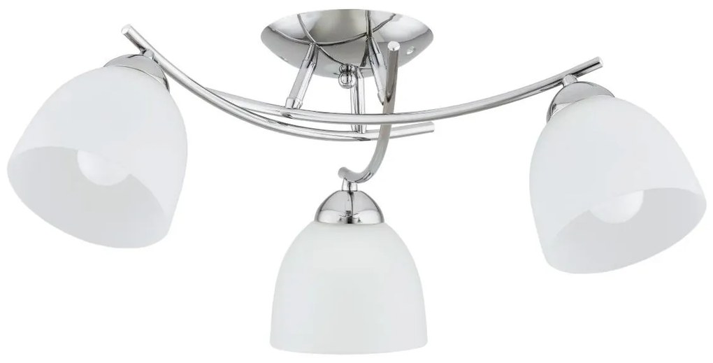 Prisadený luster SEVA 3xE27/15W/230V lesklý chróm