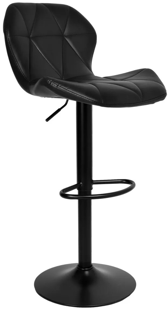 Barová stolička GORDON eko-koža čierna