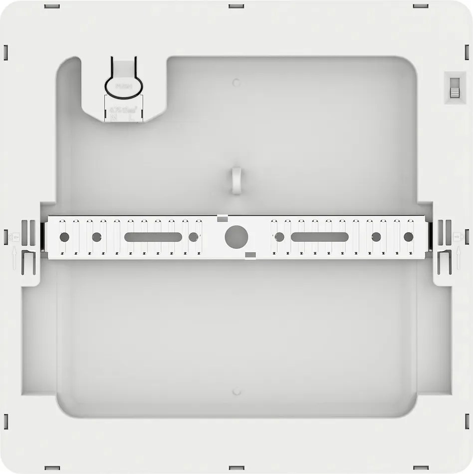 Stropné LED svietidlo Evora Square, 1x LED 24w, 3000-6000k, 3CCT, w