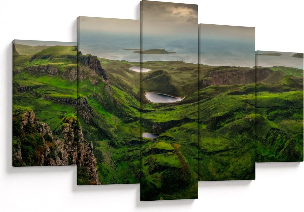 Obraz - Quiraing, Škótsko (150x105 cm)