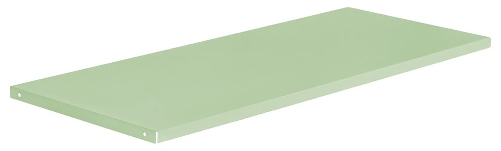 Kovová polica JAN I BEATA, 898 x 360 x 20 mm, Fresh Style: pastelová zelená