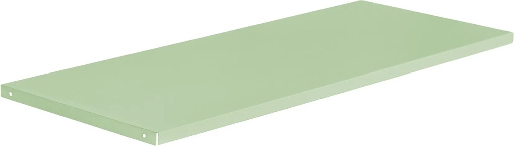 Kovová polica JAN I BEATA, 898 x 360 x 20 mm, Fresh Style: pastelová zelená