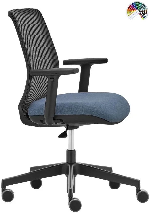 RIM Kancelárske kreslo VICTORY VI 1421 čalúnenie SILVERTEX koženka