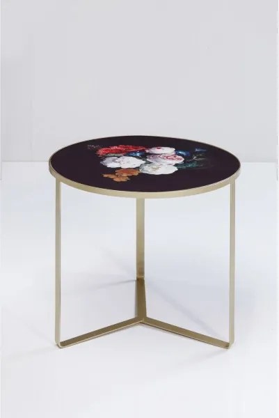 KARE DESIGN Odkladací stolík Flores Ø45 cm 50 × 45 × 45 cm