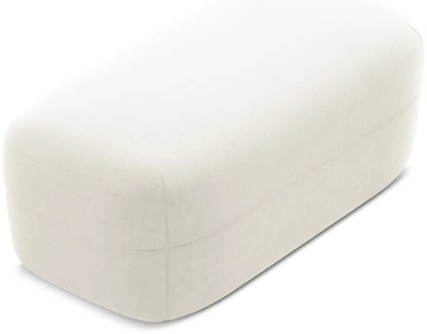 Biela zamatová podnožka Moana – Makamii