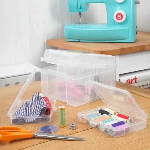Úložný box s dalšími 6 boxy, SIX na fotky a kreativu