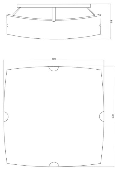 GLOBO 40403-3 - Stropné svietidlo PARANJA 3xE27/60W/230V