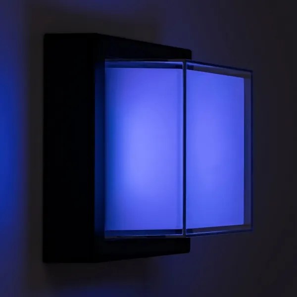 Rabalux 7247 - LED RGBW Vonkajšie svietidlo DURBE LED/10W/230V IP54 Wi-Fi Tuya