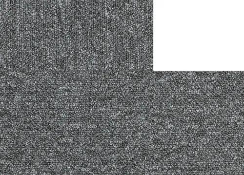 Koberce Breno Kobercový štvorec ALPHA 942, velikost balení 5 m<sup>2</sup>  (20ks), sivá