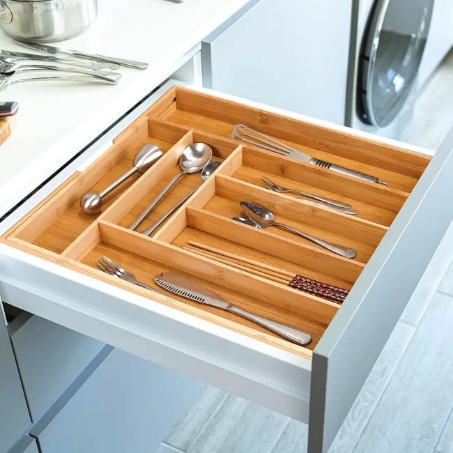 Organizér na príbory IKAR bambusový