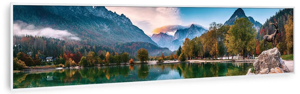 Wonderwall Air Art Smart, infračervený ohrievač, 120 x 30 cm, 350 W, more